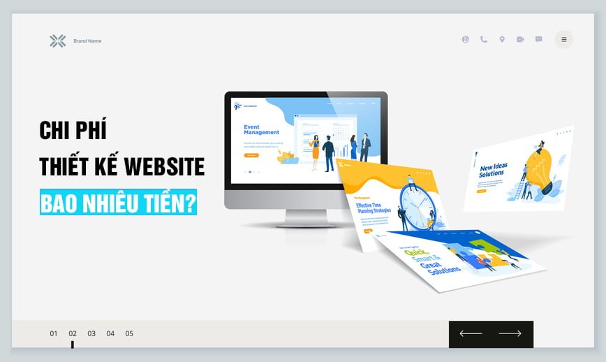 Chi phí thiết kế website