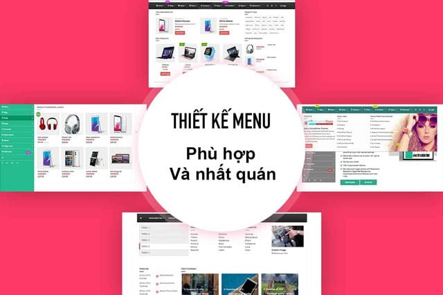 Nguyên Tắc Thiết Kế Menu Điều Hướng Hiệu Quả