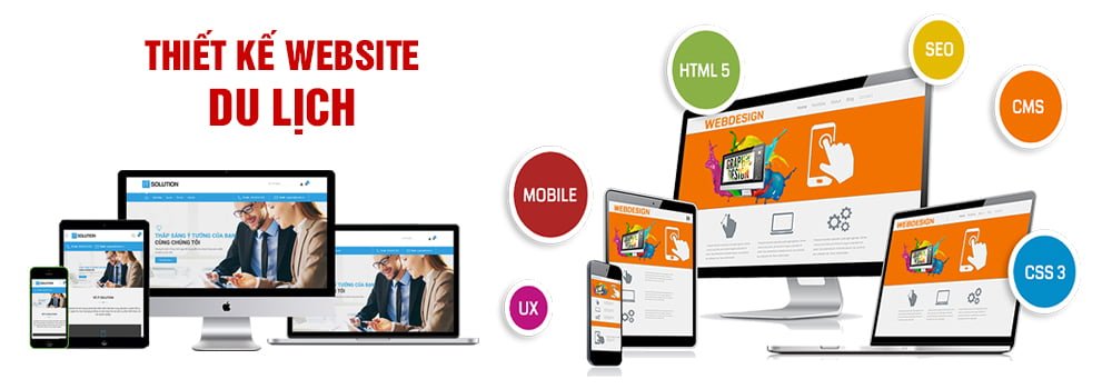 Thiết kế website du lịch